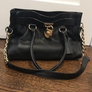 Michael Kors black shoulder bag